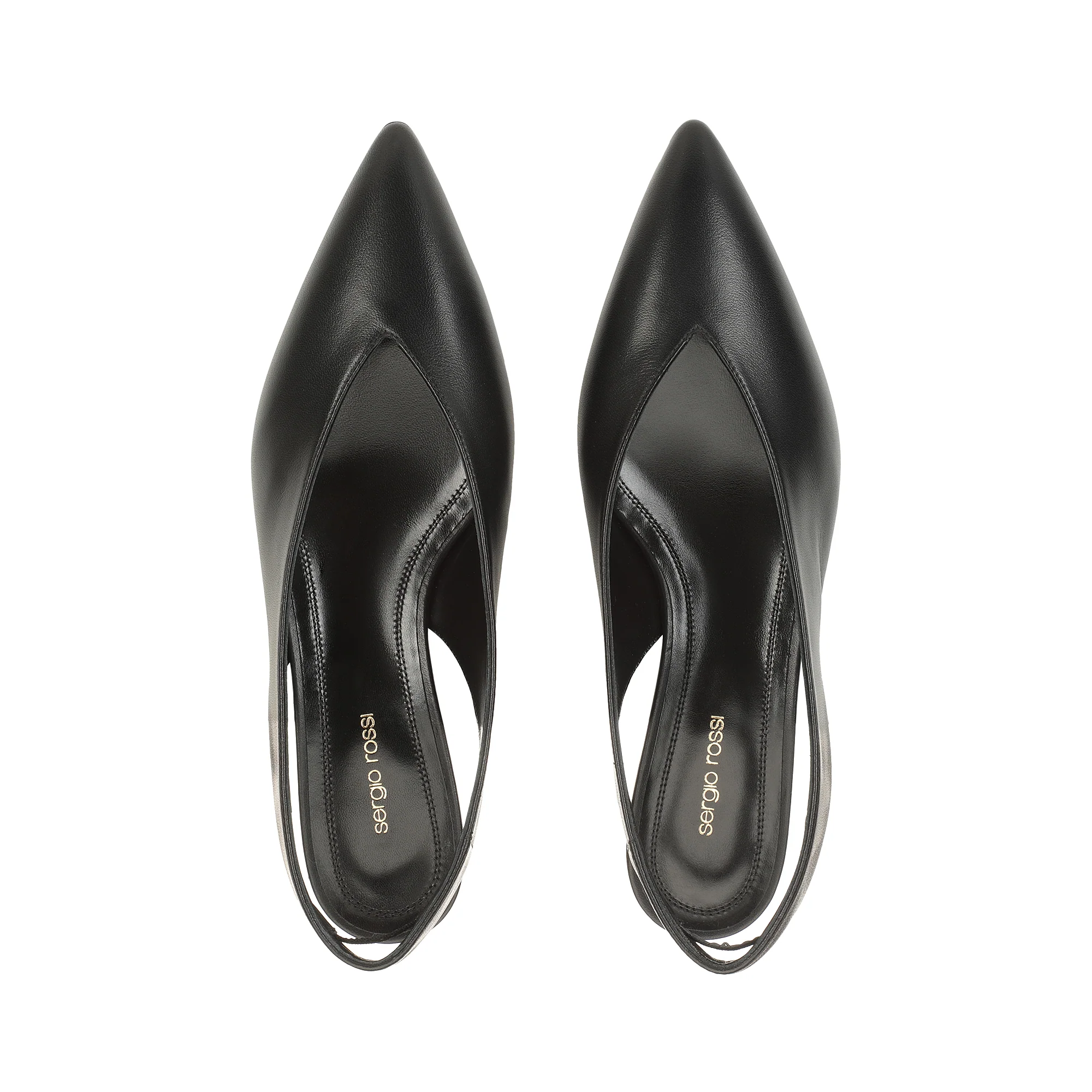 Beak Slingback - Black - Image 4