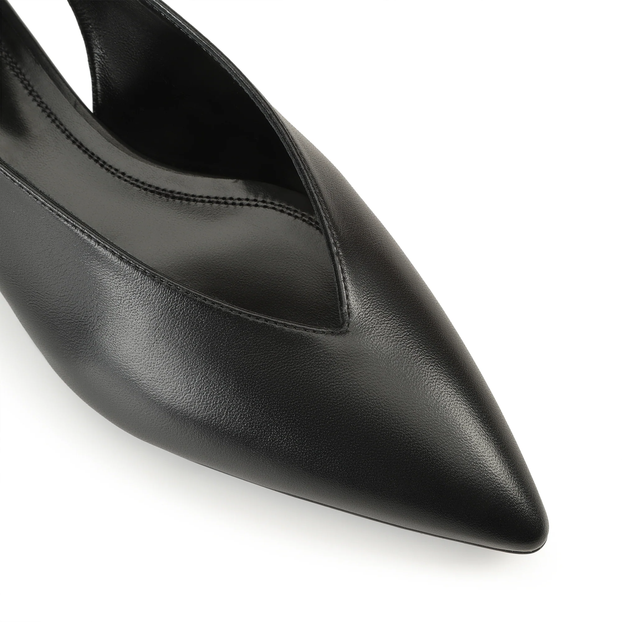 Beak Slingback - Black - Image 5