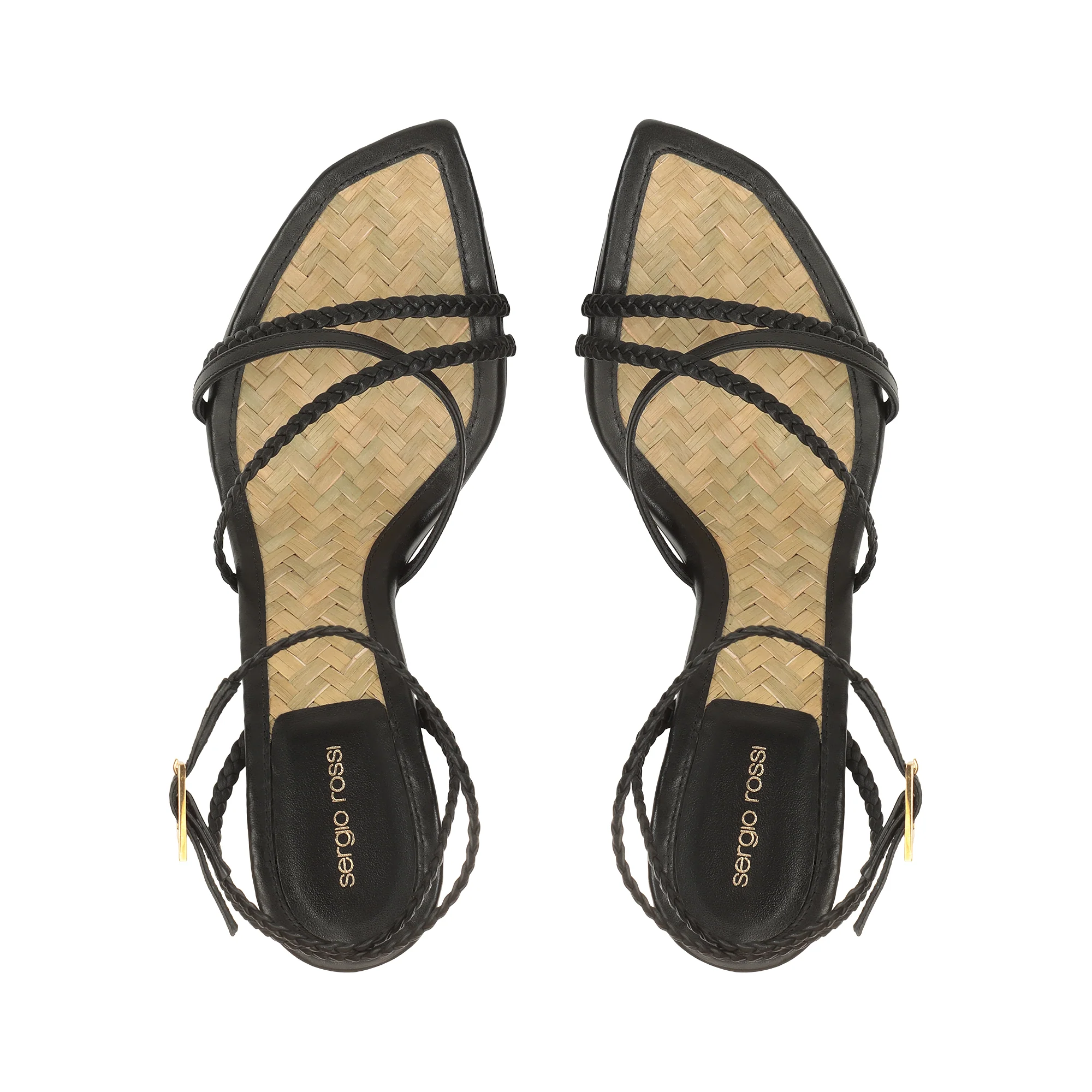 Braid Sandal - Black - Image 4
