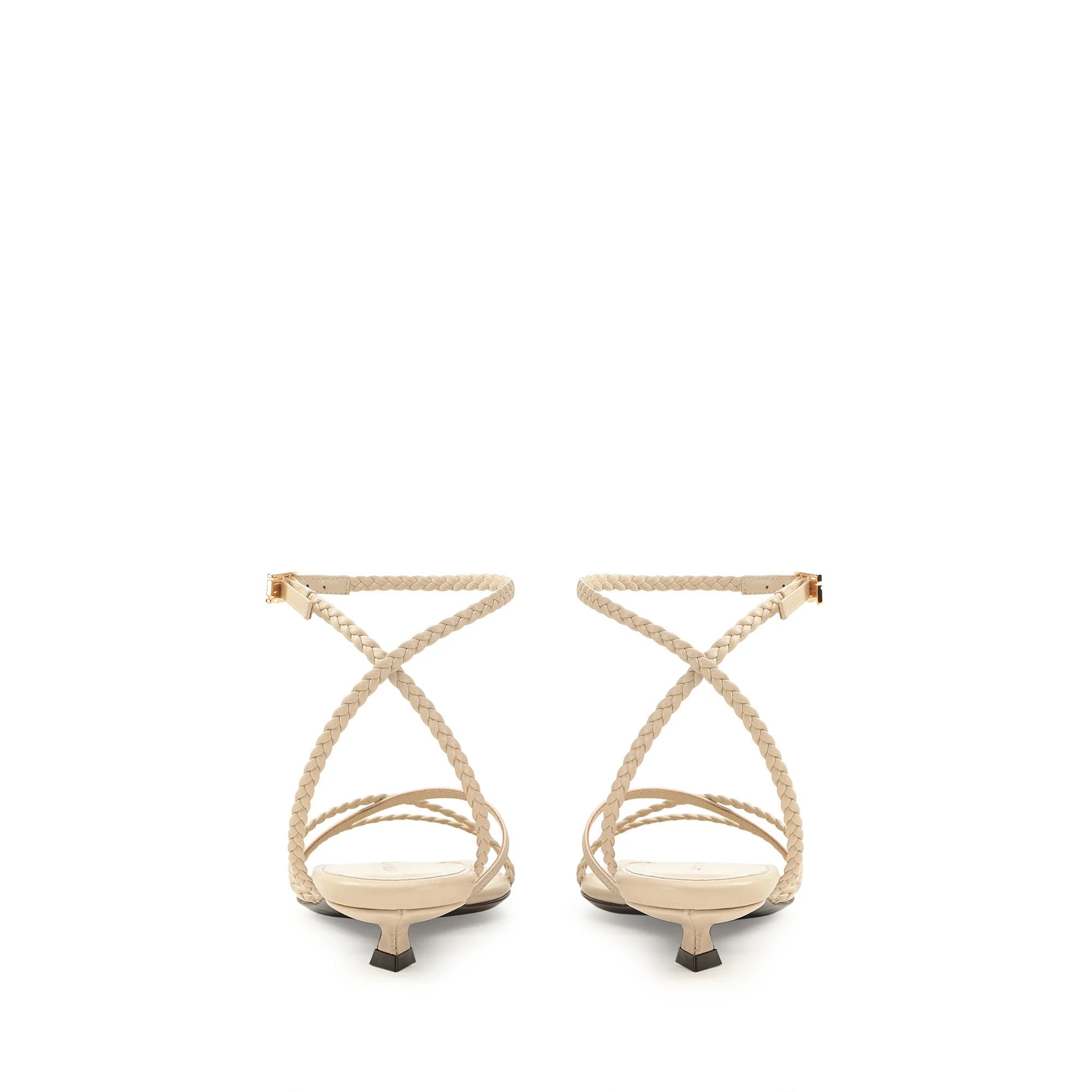 Braid Flat Sandal - Parchment - Image 3