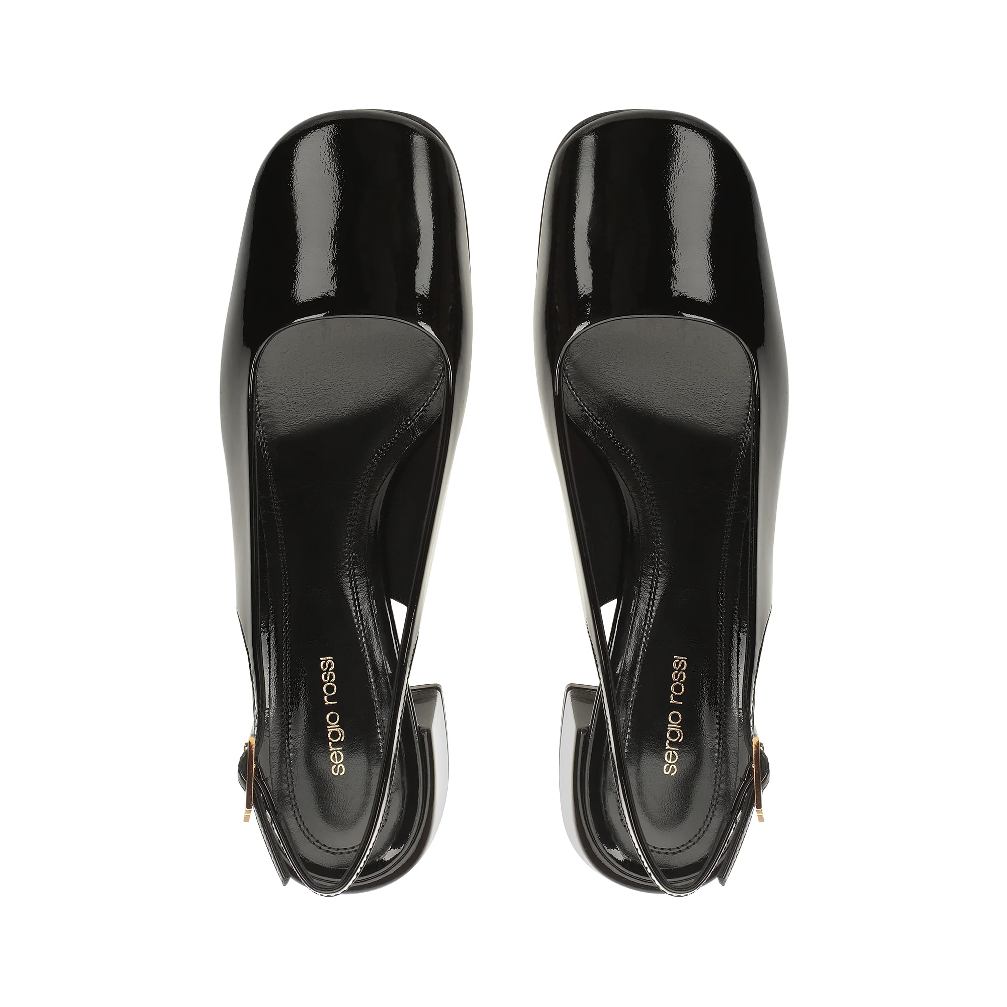 Convex Slingback - Black - Image 4