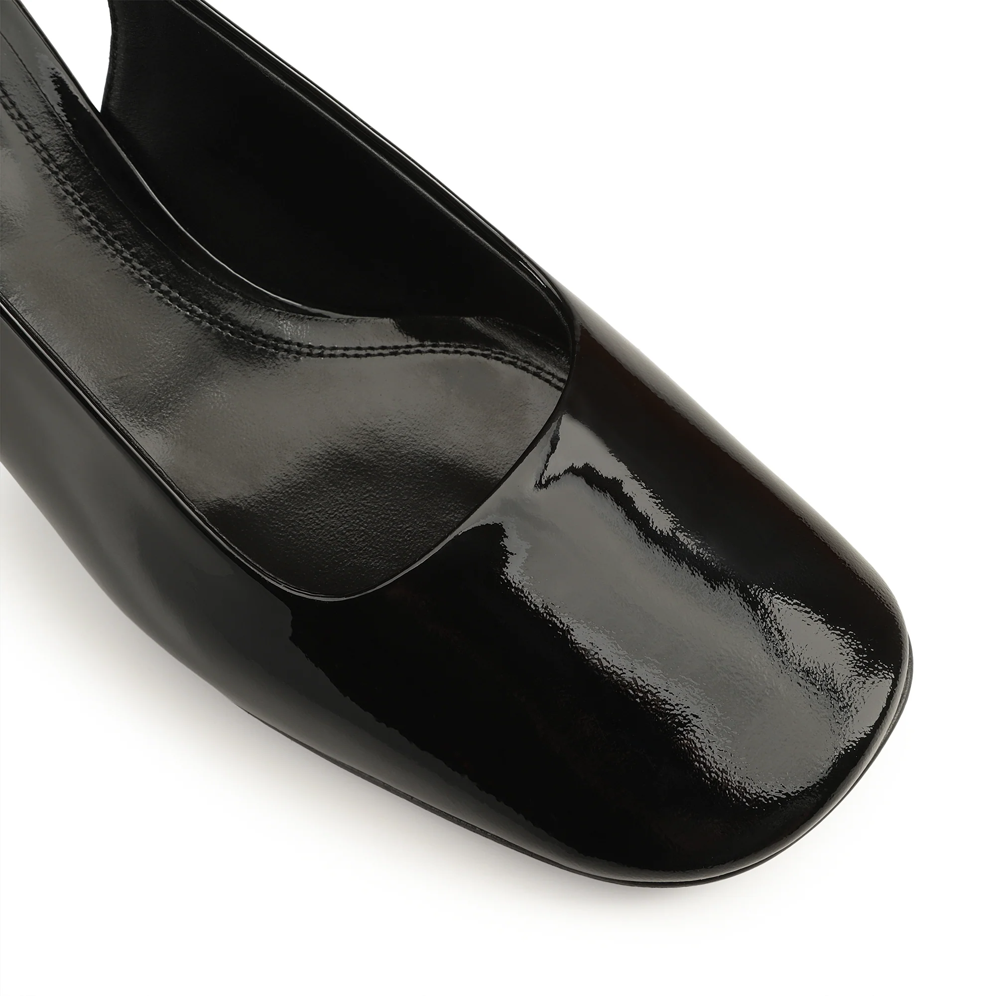 Convex Slingback - Black - Image 5