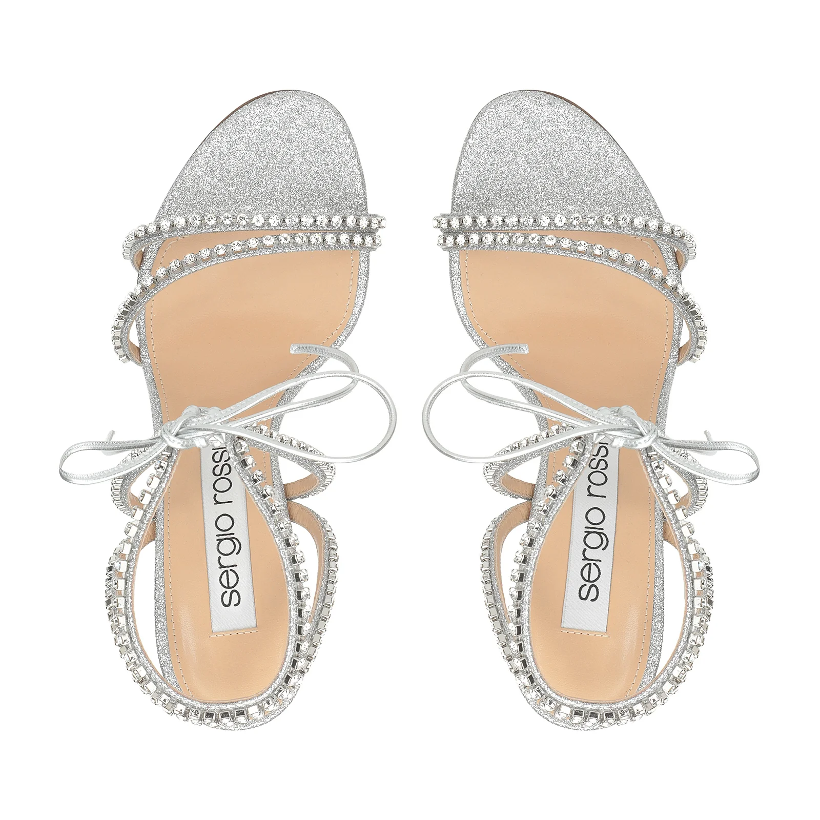 Godiva Bridal Sandal - Silver - Image 4