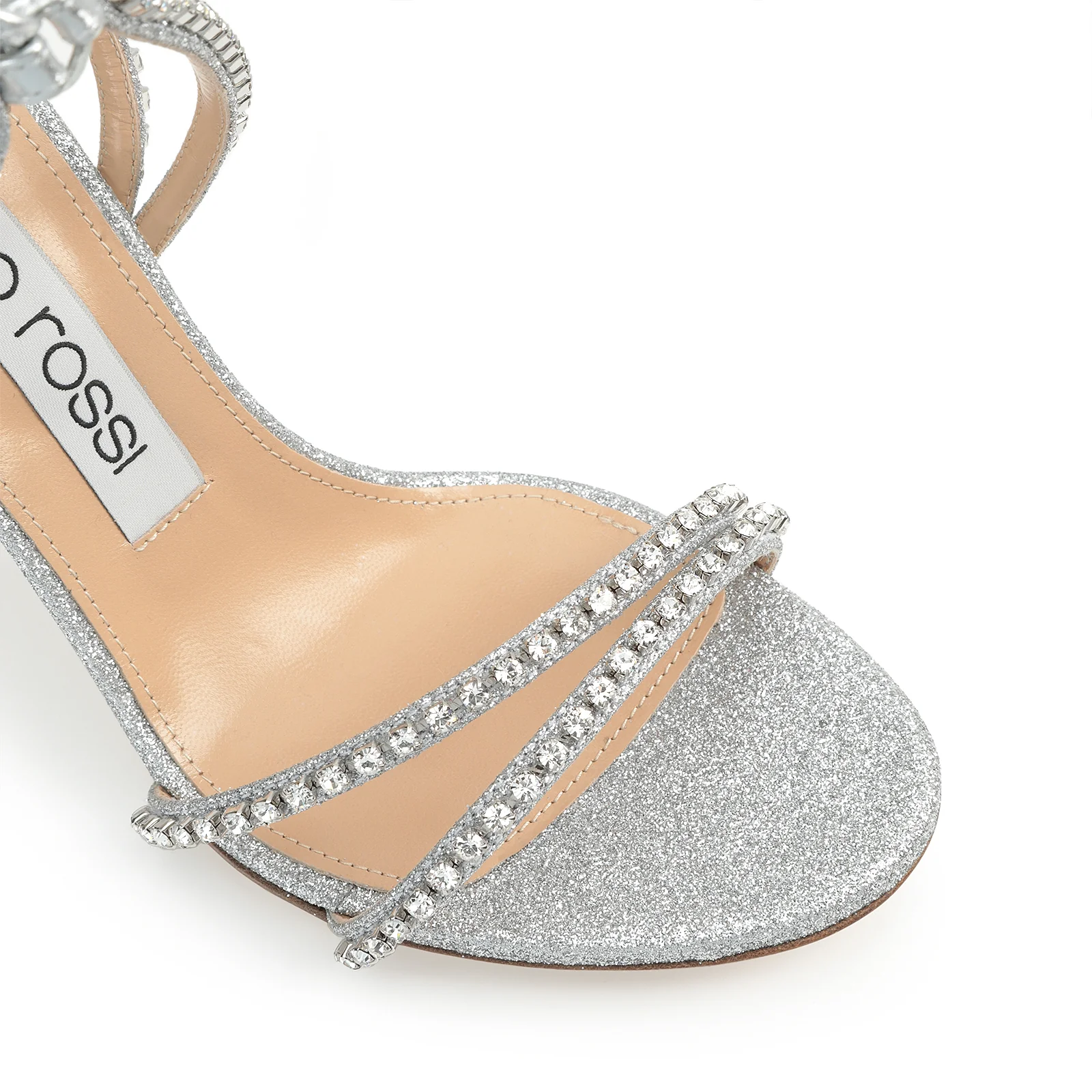 Godiva Bridal Sandal - Silver - Image 5