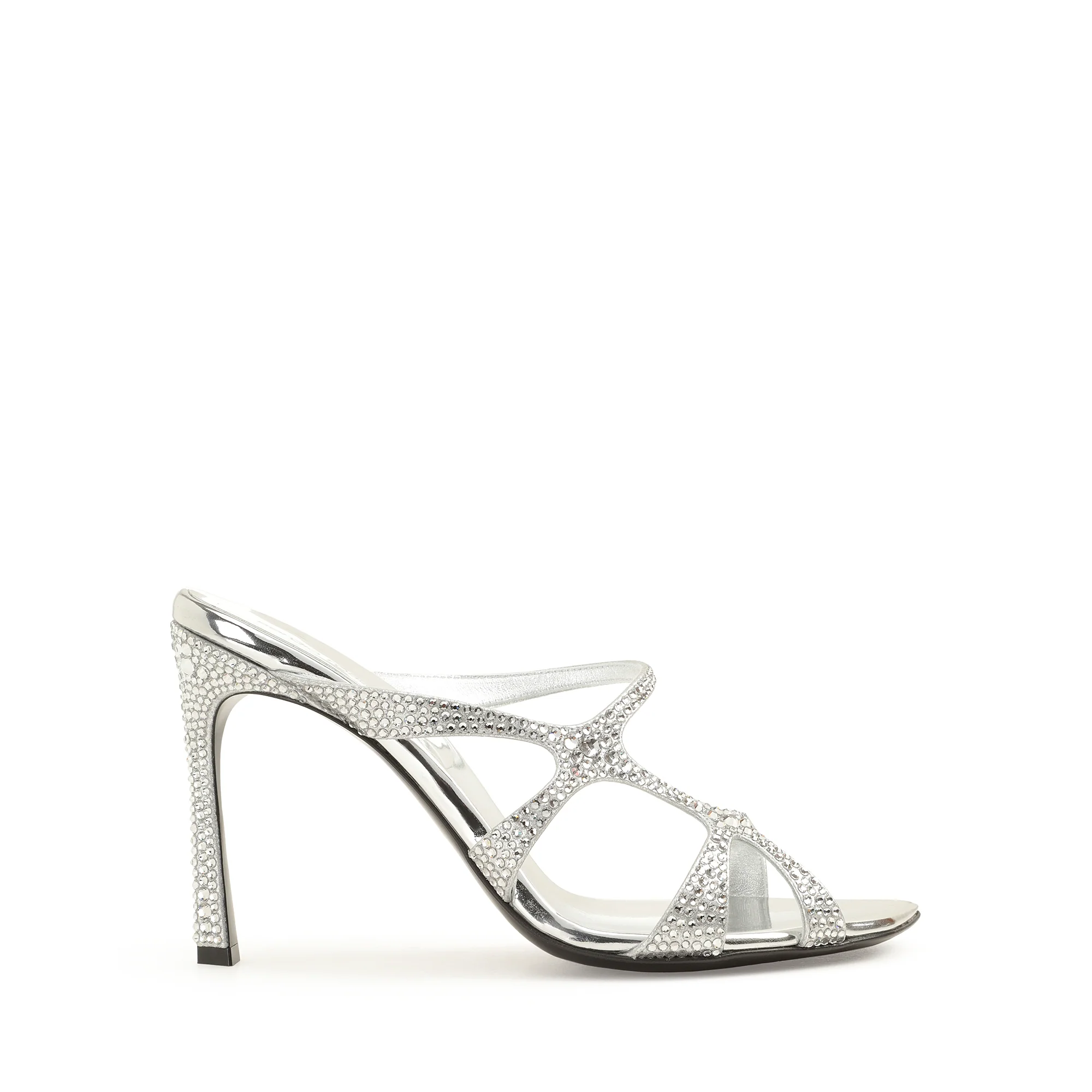 Serpentine Sandal - Silver