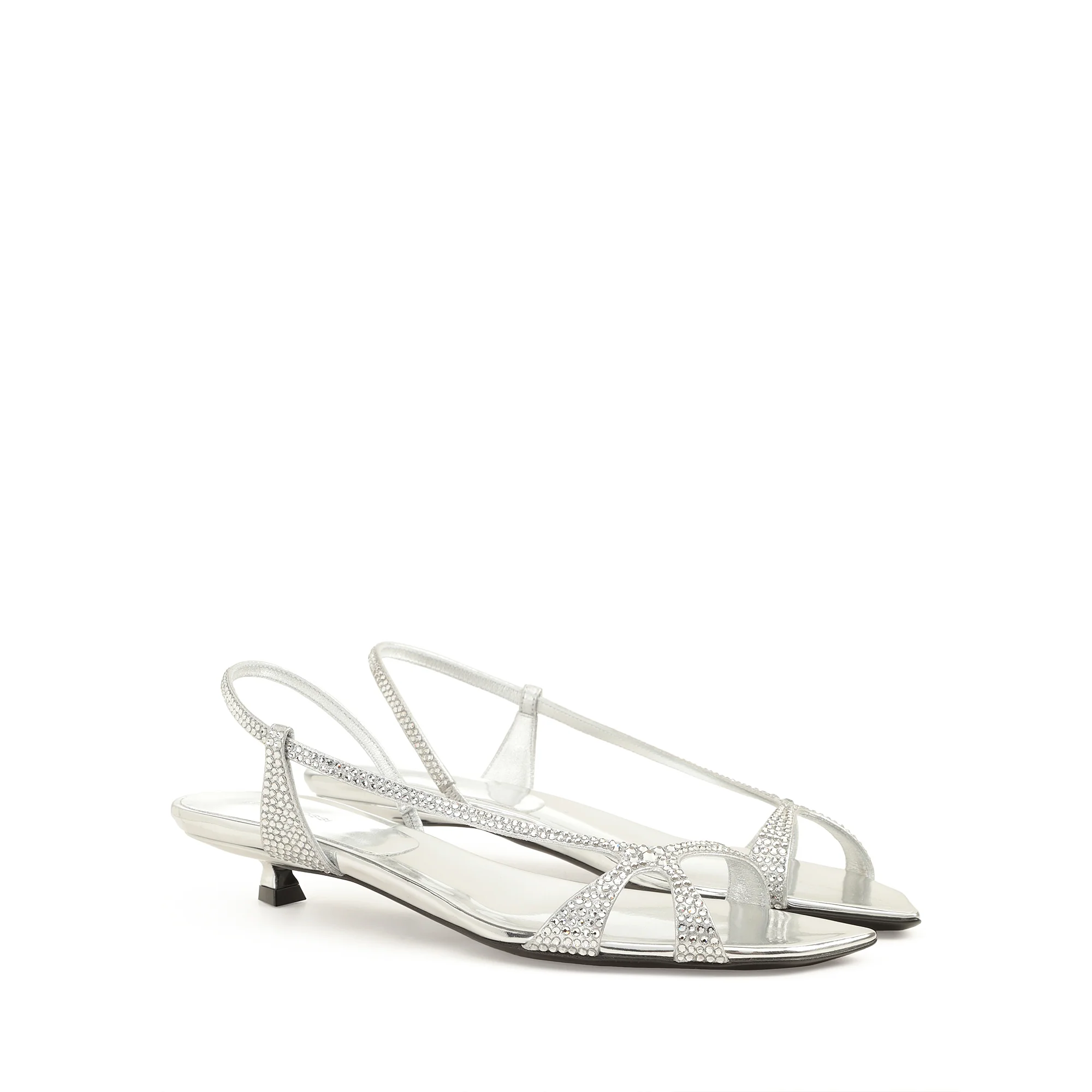 Serpentine Sandal - Silver - Image 2