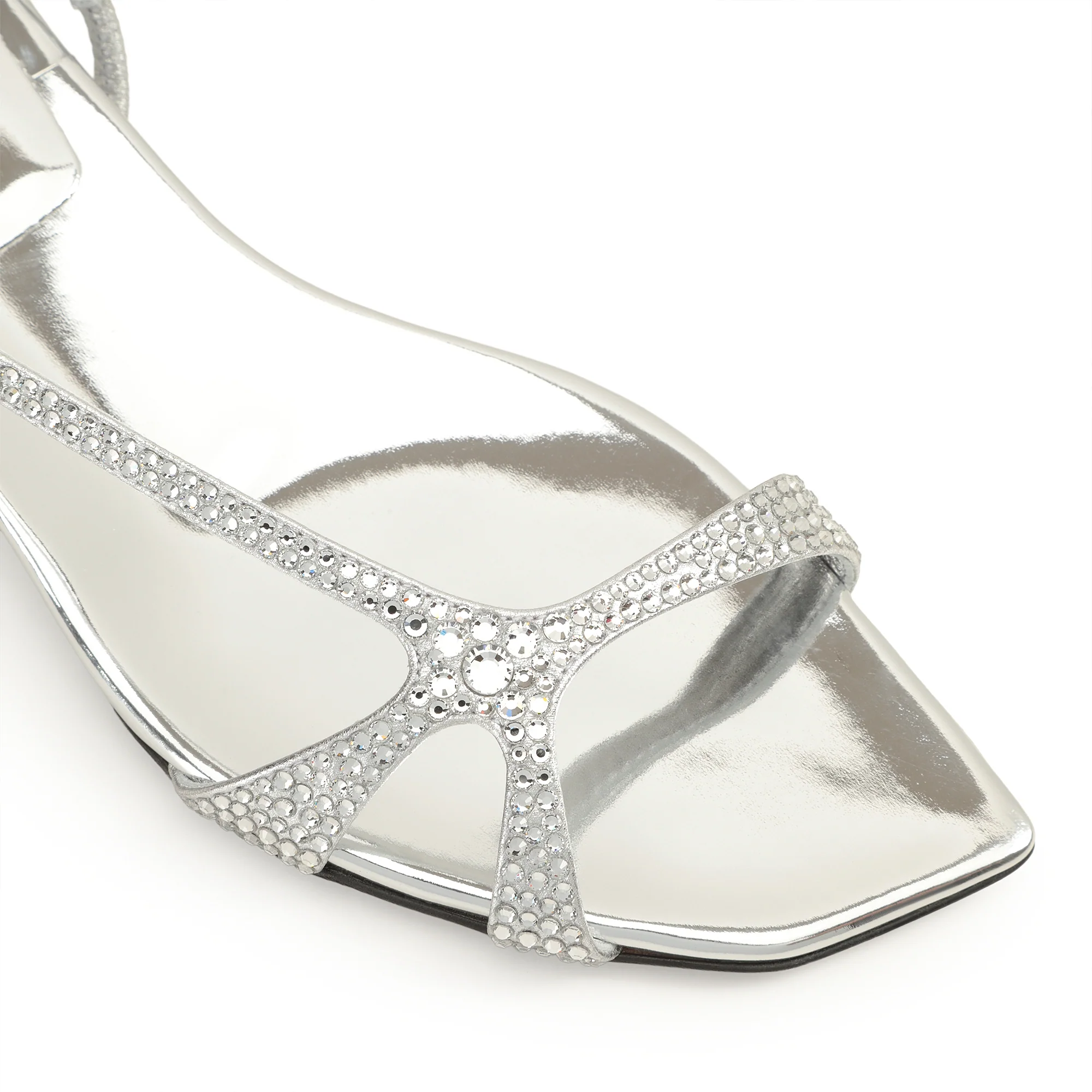 Serpentine Sandal - Silver - Image 5