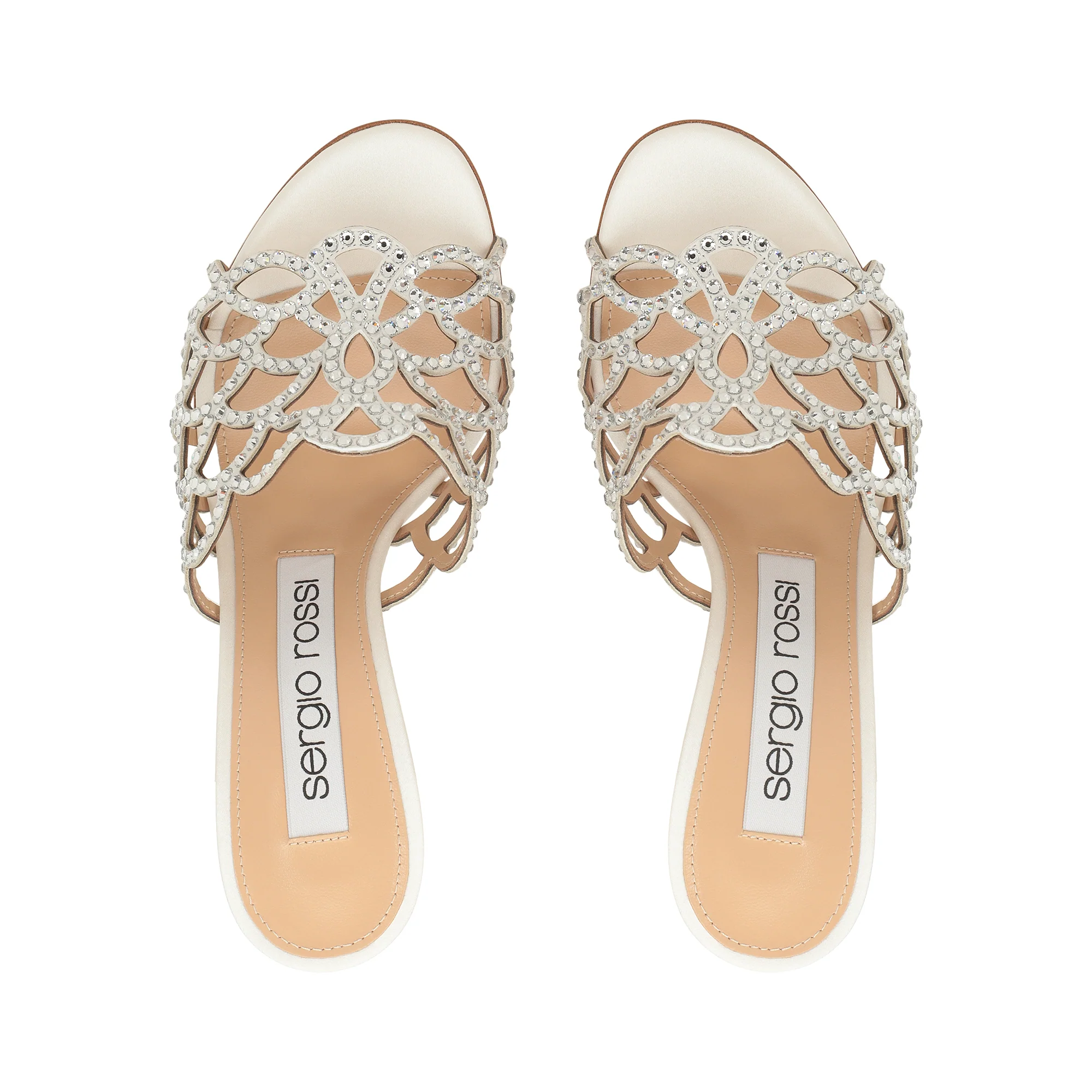 Mermaid Bridal Sandal - White - Image 4