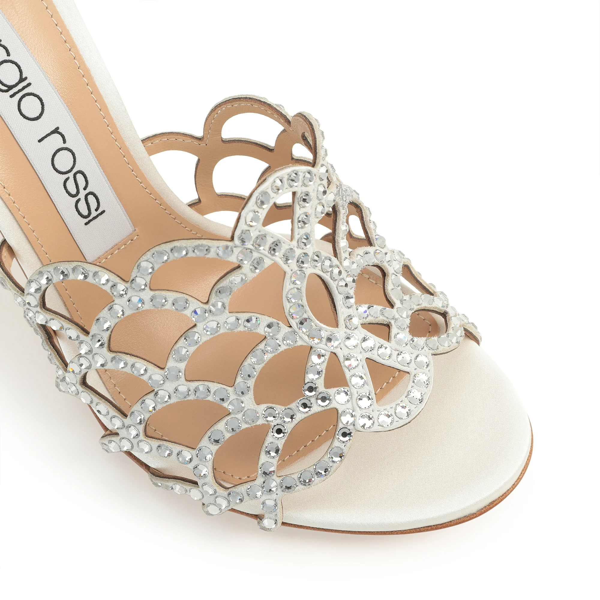 Mermaid Bridal Sandal - White - Image 5