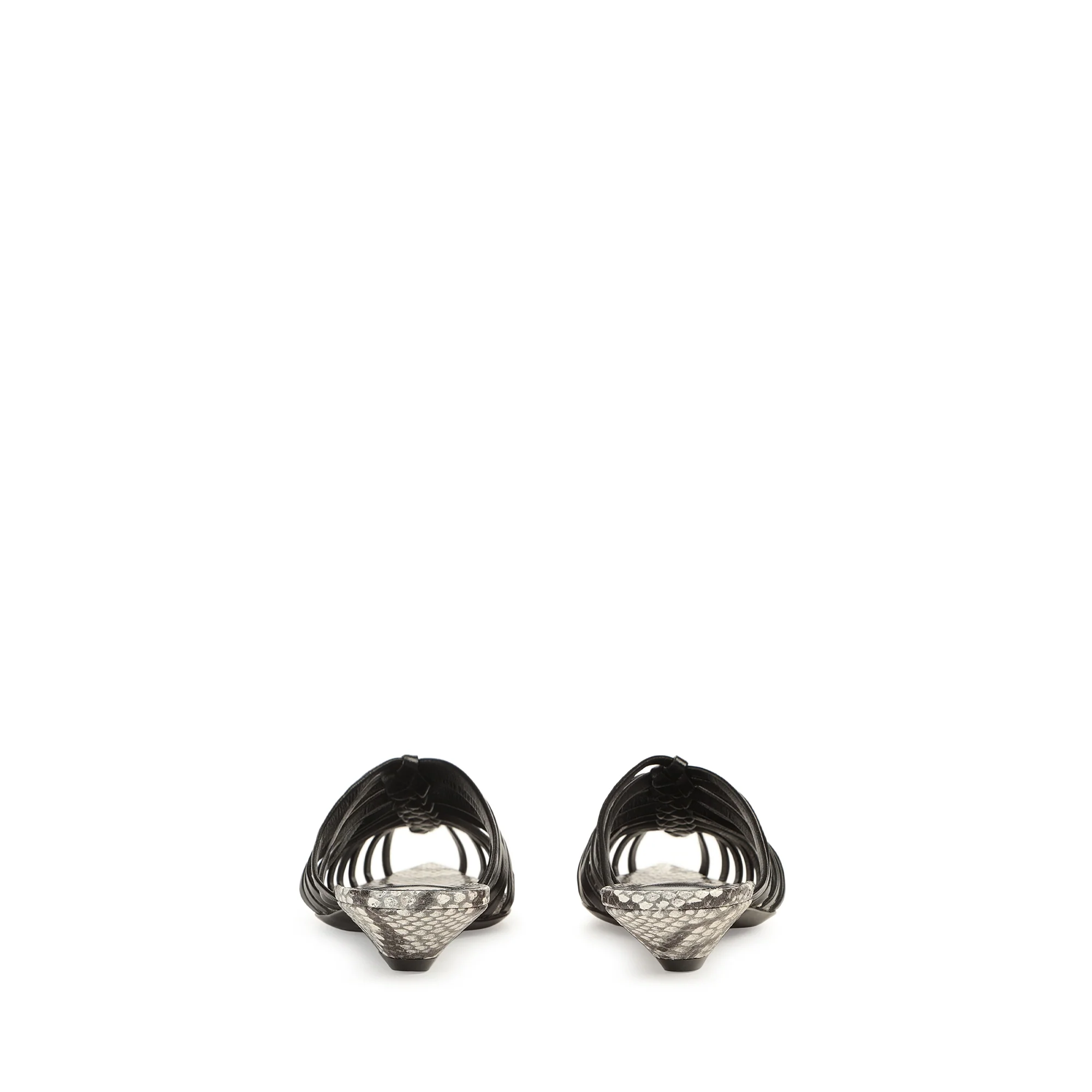 Wovenia Mule - Black - Image 3